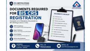 Documents required for BIS CRS Registration