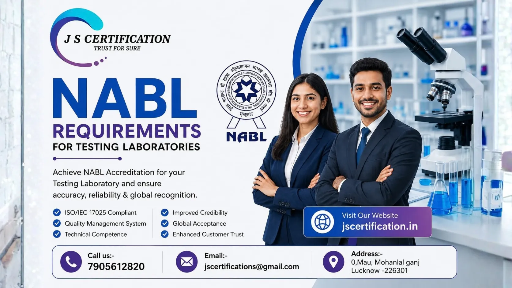 NABL Requirements for testing laboratories