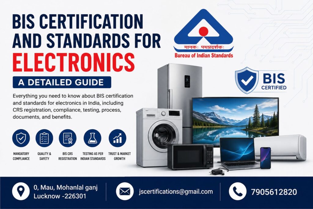 BIS Certification and standards for electronics