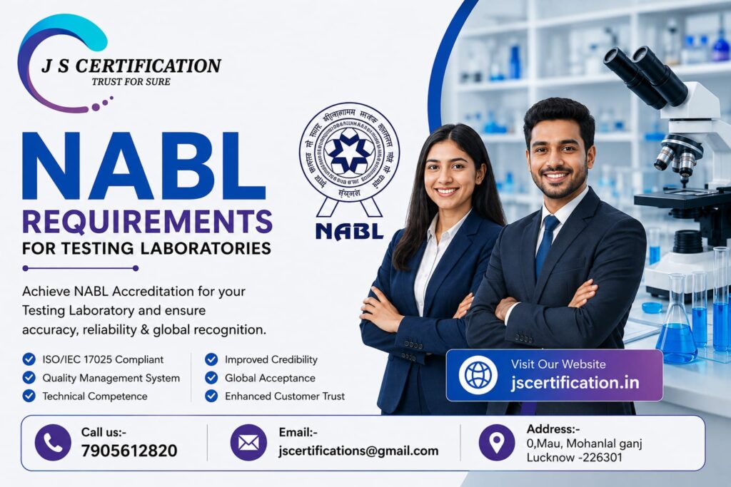 NABL Requirements for testing laboratories