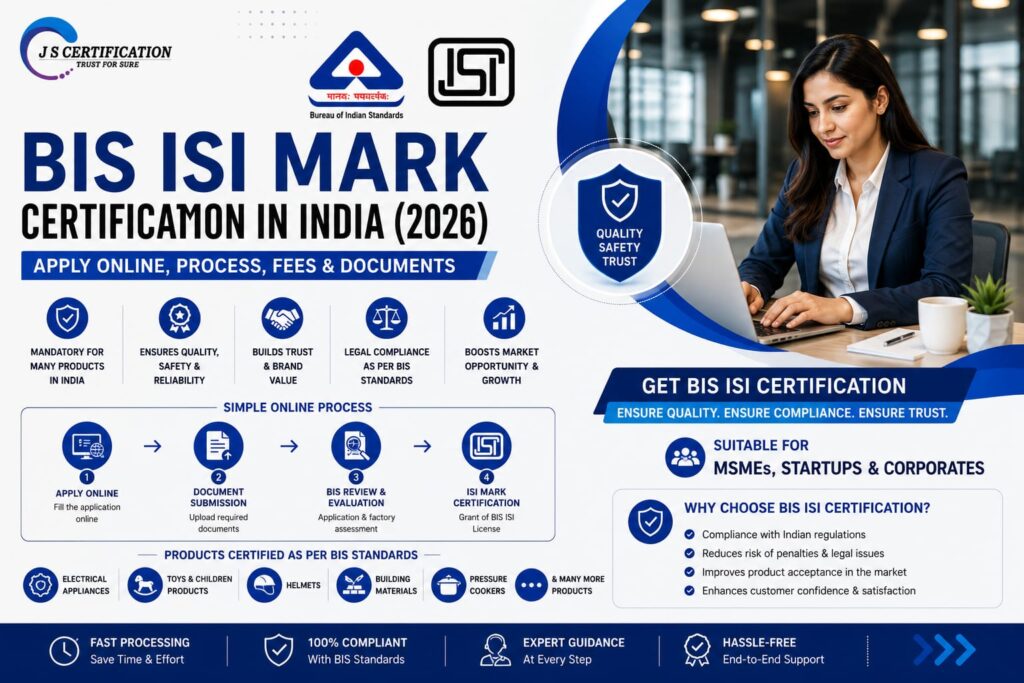 BIS ISI Mark Certification in India