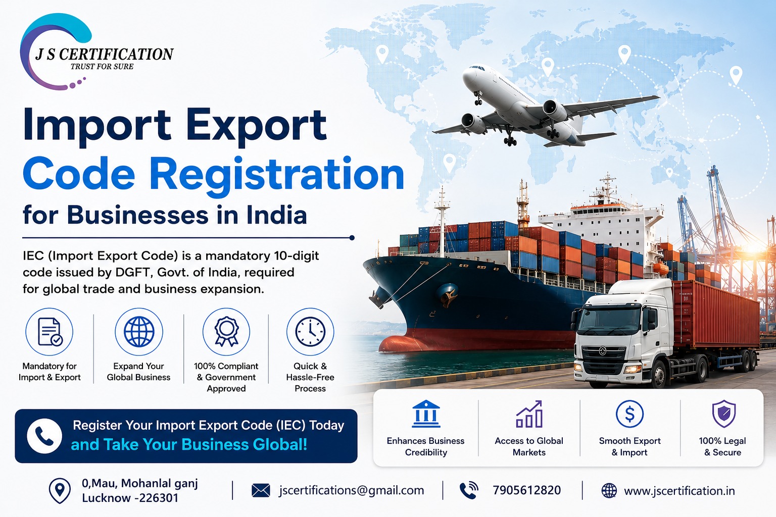 Import Export Code Registration for Businesses in India